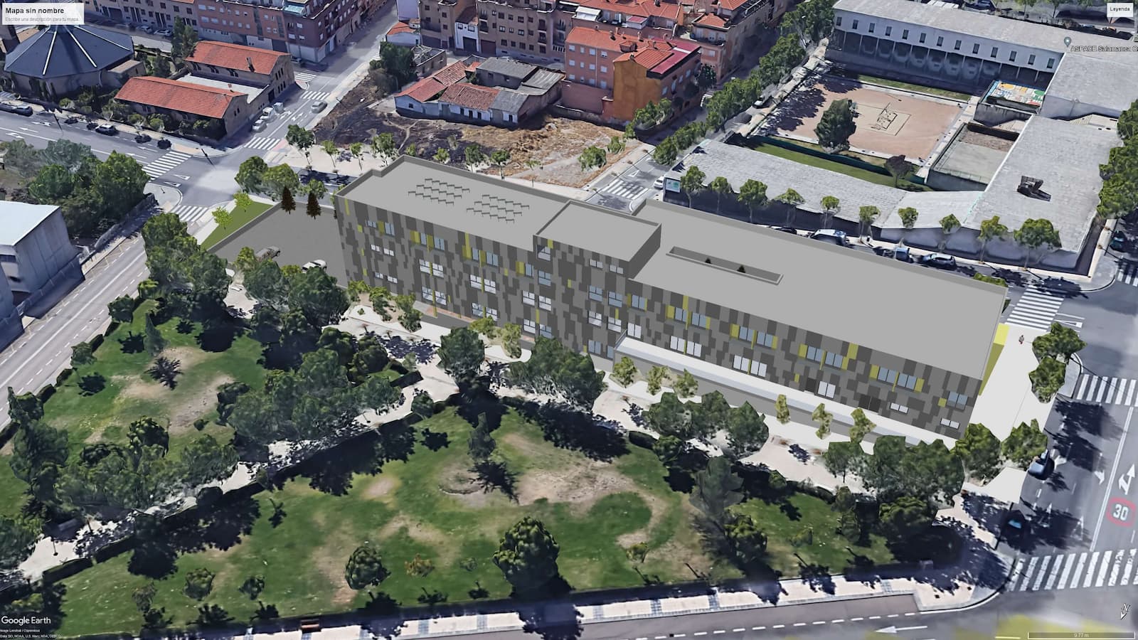 Futuro Centro de Atención Sociocomunitaria en Salamanca